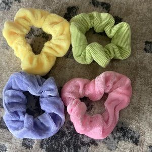 Pretty Easter Colored Scrunchies